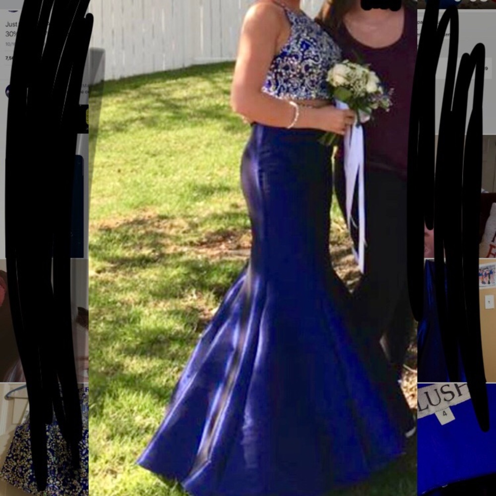Two Piece Prom Dress